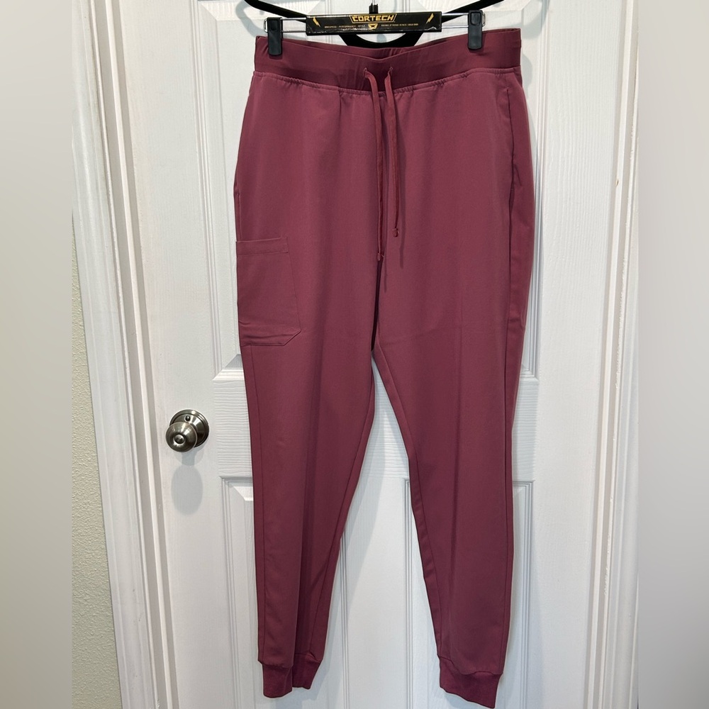Mandala Deep Mauve Women’s Scrub PANTS ONLY LT